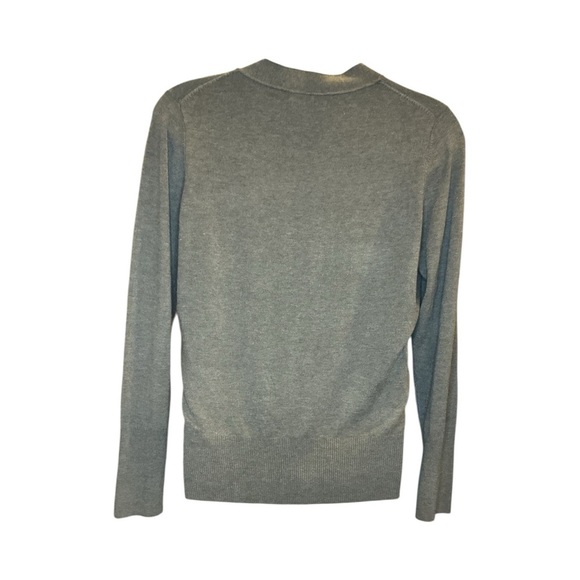 Grace Elements Women's Gray V-Neck Sweater size XL Super Soft - Picture 3 of 7